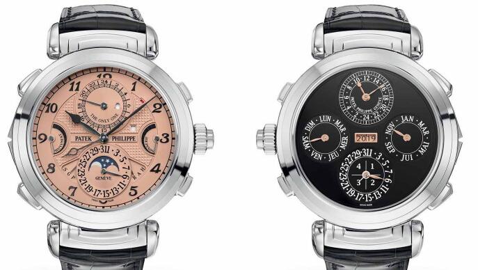 The precious Patek Philippe have been equipped with multiple complicated functions.