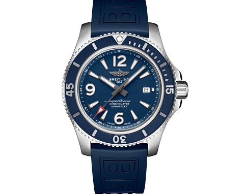 The new Breitling Superocean is much more concise than the old version.