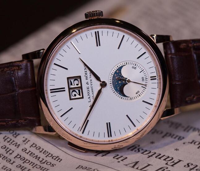 A. Lange & Söhne embodies the high level of watchmaking craftsmanship.